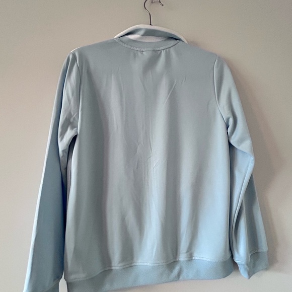 ART CLASS • Blue & White Long Sleeve Jacket • L • - Picture 7 of 7